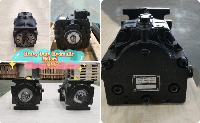 Silage machine hydraulic pump
