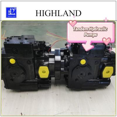 China Hydraulic System Components Harvester Tandem Pumps with Cast Iron Construction for sale