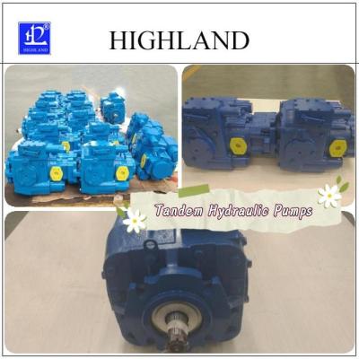 China Wheat Harvester Tandem Hydraulic Pumps with high quality for sale