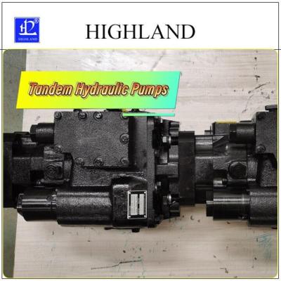 China Custom Design Tandem Hydraulic Pumps For Wide Range Of Displacement for sale