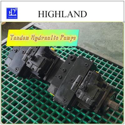 China Tandem Hydraulic Pumps With Variable Displacement For Mobile Equipment for sale