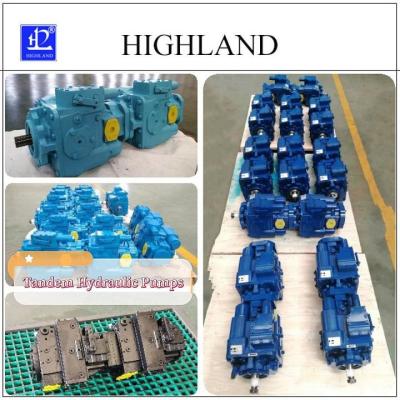 China Compact And Powerful Tandem Hydraulic Pumps For Closed Circuit Systems for sale
