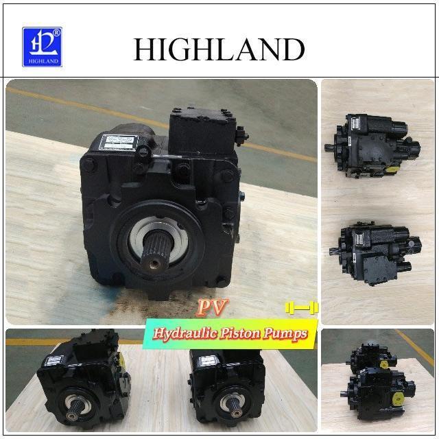 HPV110 Hydraulic Piston Pump testing and quality control process