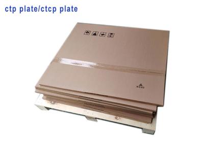 China UV CTCP Plate Single Layer Coating Aluminum Substrate 0 . 40MM Gauge for sale