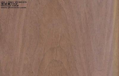 Китай Отрезанный проектированный отрезком деревянный грецкий орех облицовки для мебели/дверей продается
