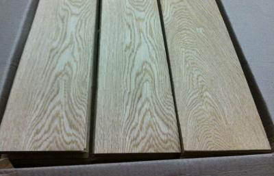 Chine feuille en bois de chêne de 0.5mm de placage épais de plancher, grain droit de couronne d'amende à vendre