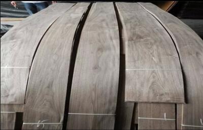 China Grado de madera AB de la hoja del cuarto del corte de la nuez de los muebles naturales de la chapa en venta