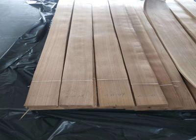 China Quarter Cut Brown Ash Wood Veneer Sheets For Furniture 0.2mm For Plywood for sale