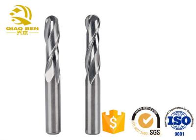 China Double Flute Taper Carbide Ball Nose End Mills End Mill Cutting Tools For Transportation for sale