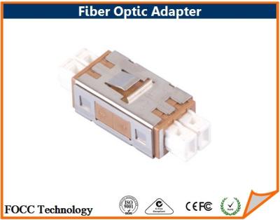 China MU Duplex Multimode Fiber Optic Network Adapter Using Zirconia Sleeves for sale