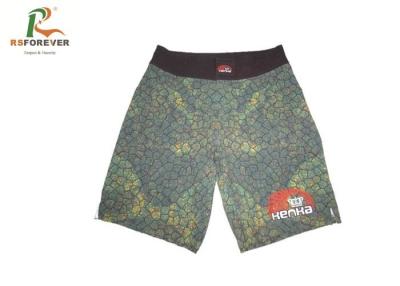 China Custom Mens Long Board Shorts , Underwear Beach Swim Trunks Sublimation Printing for sale