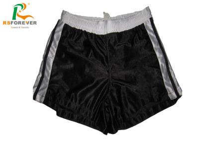 China Plain Black Nylon Womens Board Shorts For Running / Surfing Sports Customized for sale