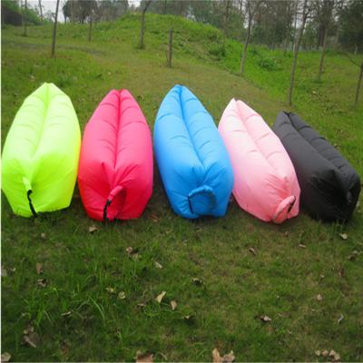 China Air Mattress Inflatable Sleeping Bag 260cm X 70cm Nylon Ripstop Sleeping Bag for sale
