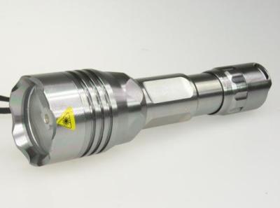 China Da lanterna elétrica poderosa do diodo emissor de luz do laser da prata do bulbo do Cree Q5 certificação pequena de RoHS do CE da tocha à venda