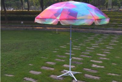 China 120CM Multi Color Patio Beach Sunshade Umbrella 48 Inch 190T Polyester Parasol for sale