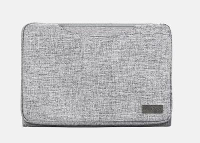 Κίνα Multi Purpose Grey Oxford Portable Computer Bag With Fashion Element And Stitching Design προς πώληση