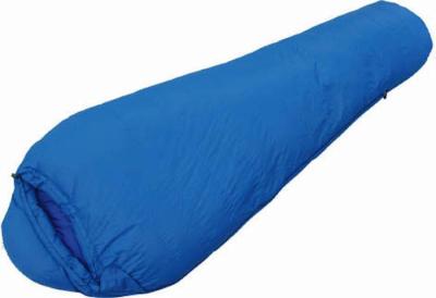 中国 210*72CM 190T Polyester Customized Logo Mummy Mountain Sleeping Bags For Cold Weather 販売のため