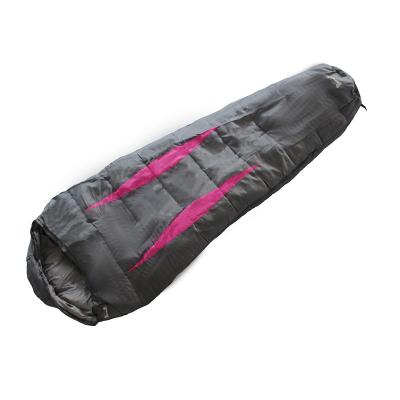 China Travel Camping Water Resistent 190T Poly Cotton Sleeping Bag 230X80X50cm for sale
