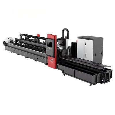 China Industrial Durable CNC Laser Pipe Cutter , Automatic Fiber Laser Pipe Cutting Machine en venta