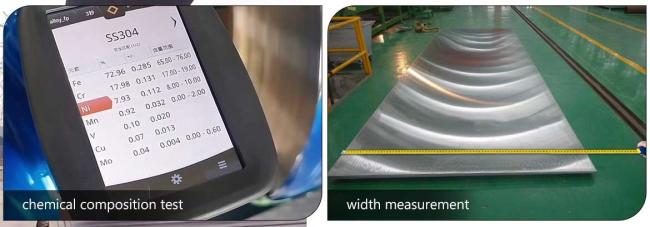 high quality 304 grade stainless steel sheet plate