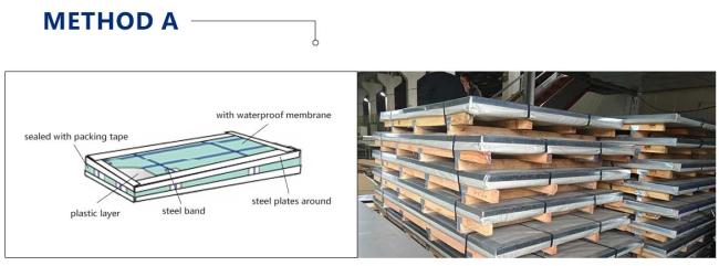 factory package 304 grade stainless steel sheet