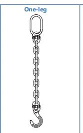 中国 Polished Lifting Chain Sling For Industrial Lifting And Rigging 販売のため