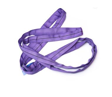 China 19mm 8 Meters Polyester Round Sling , 1000KG Endless Lifting Straps for sale