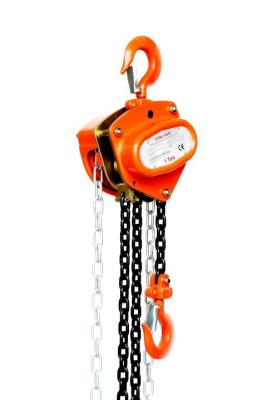 China Grade 80 Alloy Steel CK Chain Pulley Blocks , 4:1 1 Tonne Chain Hoist for sale