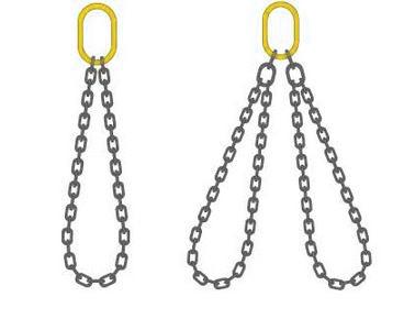 Chine Individu ISO3077 fermant à clef Crane Lifting Chain réglable à vendre