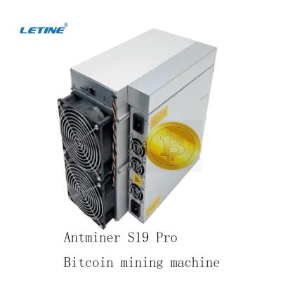 China Bitmain antminer s19pro 110T in stock fast deliver S19 PRO asic miner value for sale