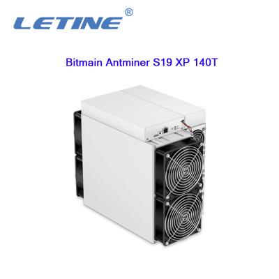 China Stock Brand New Bitmain Antminer S19XP 140T SHA-256 Algo BTC Asic Miner for sale
