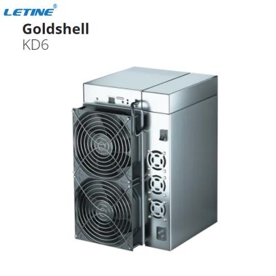 China Top Profit KDA Mining Goldshell KD6 26.3Th/s Asic Miner With 2630W Power for sale