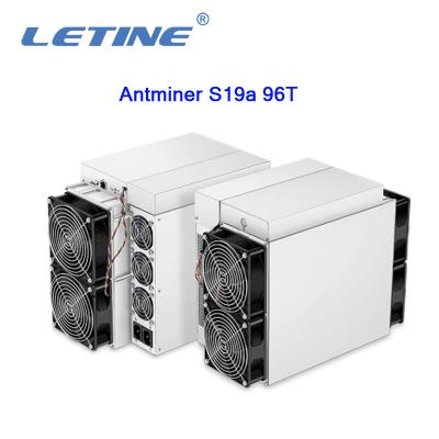 China Bitmain Asic Antminer S19a 96T Asic Miner BTC Mining Machine S19A PRO 110T Miner for sale