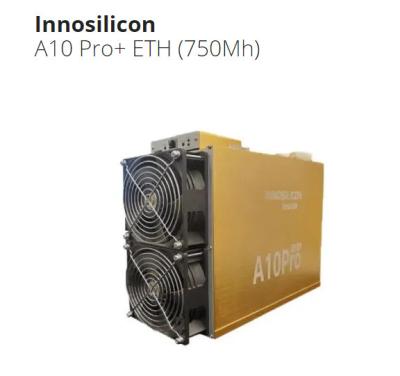 China 750Mh 720Mh Innosilicon Asic Miner A10 Pro+ 8g 7g 6g 5g for sale