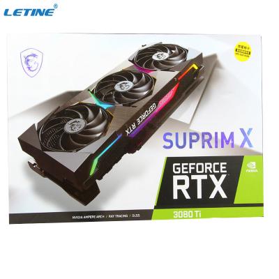 China 12G Mining Graphics Card For Gaming MSI GeForce RTX 3080 Ti SUPRIM X Game Graphics Card for sale