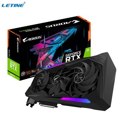 China GIGABYTE AORUS GeForce RTX 3070 Ti Master 8G Graphics Card MAX Covered Cooling 4gb graphics card for sale