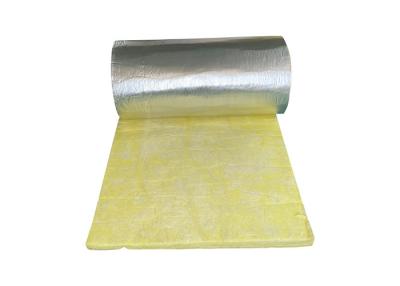 China Moistureproof Glass Wool Insulation Sheet Roll Anti Erosion Practical for sale