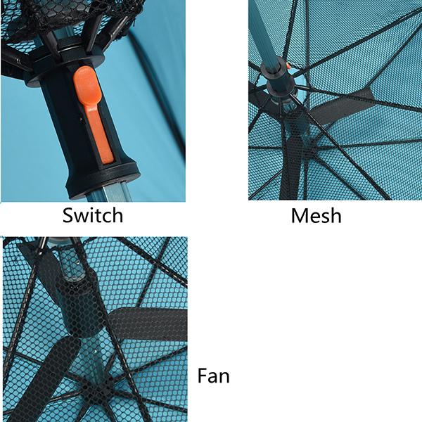 umbrella with fan