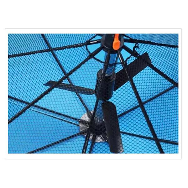 cooling umbrella with fan