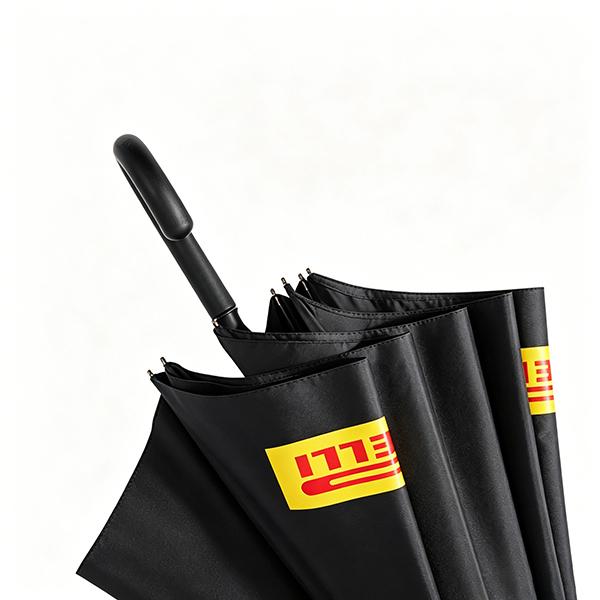 Custom brand logo printed 46 inch walking stick promotional umbrella wholesale