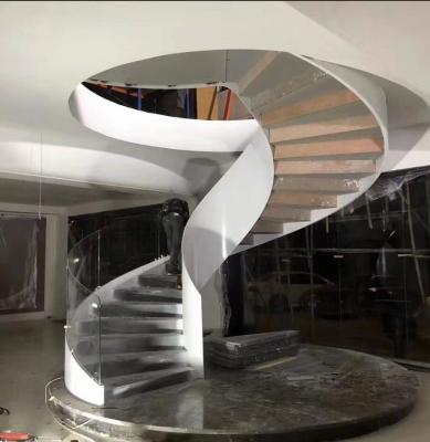 China Interior House Curved Tempered Laminated Glass  Grind Edge for sale