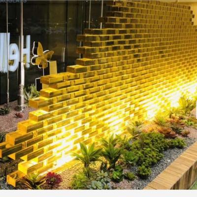Chine Crystal Verre Brick Blocks, tuiles en verre ultra blanches pour des avants de magasin à vendre