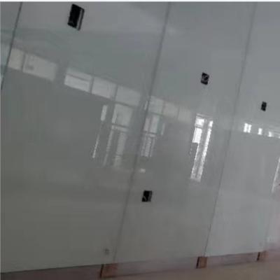 China Customized Tempered Art Glass , Spray Paint Glass For Building Wall for sale