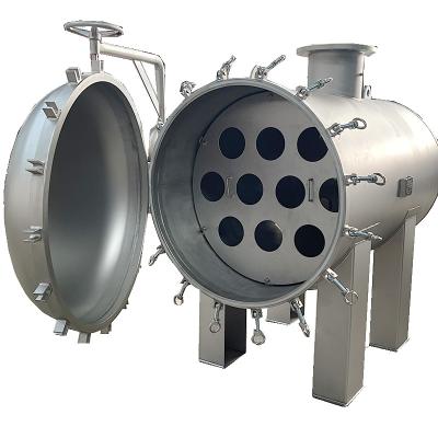 China Alta precisión industrial del cárter del filtro del cartucho del flujo filtro de agua de 5 micrones en venta