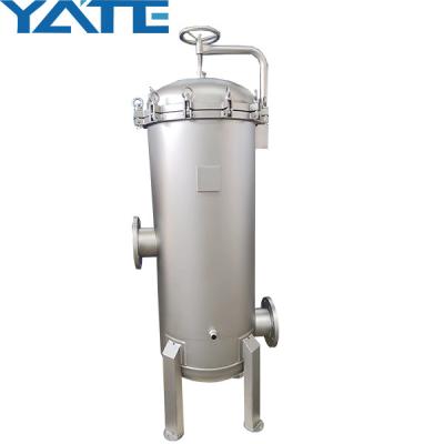 China Stainless Steel 20 Inch Cartridge Filter Housing Water Filter Housing For Food Beverage for sale