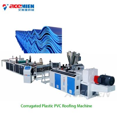 China 450Kg/Hr Plastic Wave Roofing Tile Forming Machine for sale
