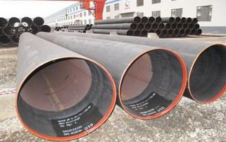 China Hydraulic Fluid Round ERW Welded Tube , SCH X52 Welded Steel Pipe 6.35 ~ 50mm for sale