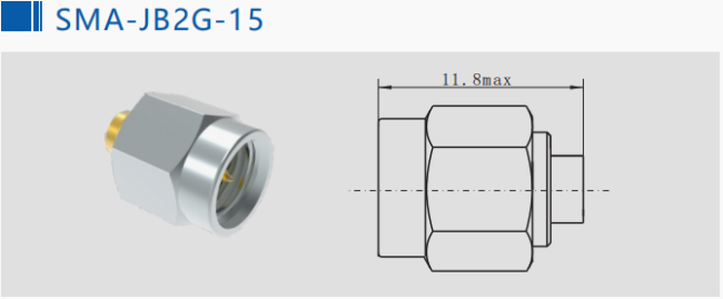High Quality SMA RF Coaxial Connector/Cable Connector for Antenna Automotion