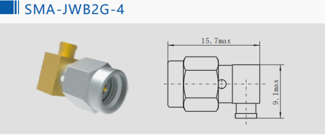 High Quality SMA RF Coaxial Connector/Cable Connector for Antenna Automotion