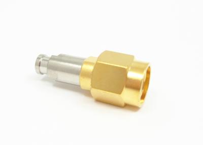 China 21.1mm Straight SMA Cable Connectors Male Nut Mounting For Cable SFF-50-1.5-1 RG316 for sale